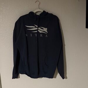 Sitka Men's Navy Hoodie